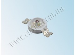 Сверхъяркий светодиод LED 3W RGB 4 pin